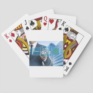Here we go (german los gehts) touchscreen concept poker cards