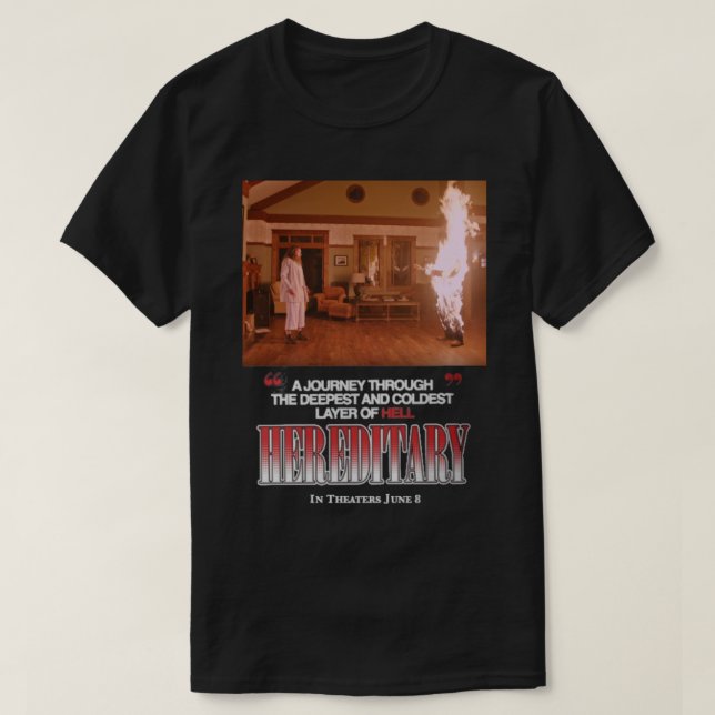 ヘレディタリー Hereditary × A24 Tシャツ HEREDITARY A24 Classic T-Shirt | Zazzle