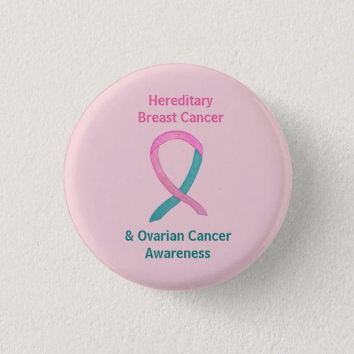 Hereditary Breast  Ovarian Cancer Awareness Pins