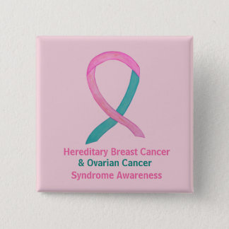 Hereditary Breast & Ovarian Cancer Awareness Pins