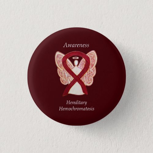 Hereditary Hemochromatosis Awareness Ribbon Pin