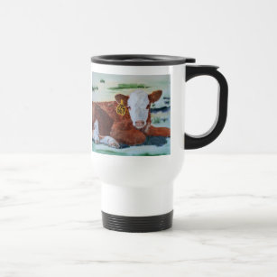 Hereford Cow: One Tough Momma: Mother's Day Mug, Zazzle