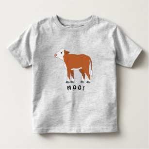 Hereford Calves Go Moo! Toddler T-shirt
