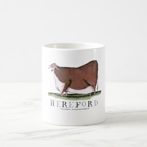 hereford cow tony fernandes coffee mug