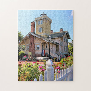 Hereford Inlet Lighthouse New Jersey Jigsaw Puzzle