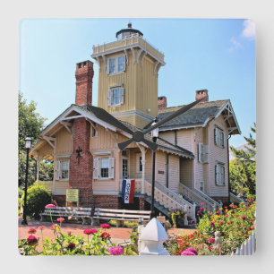 Hereford Inlet Lighthouse, New Jersey Wall Clock