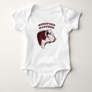 HEREFORD RANCHER BABY BODYSUIT