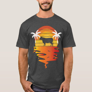 Hereford shirt 70s vintage retro sunset Cows frien