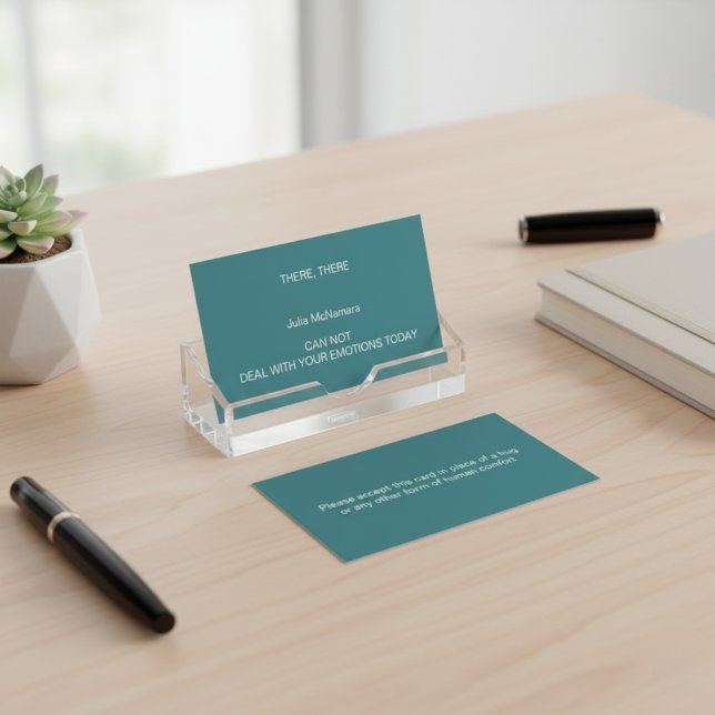 HERES A HUG Calling Card (Personalized Boundaries! Calling Card)