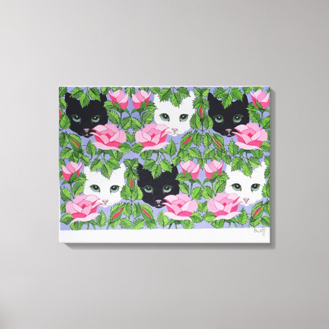 Heres Looking at You Canvas Print (Front)