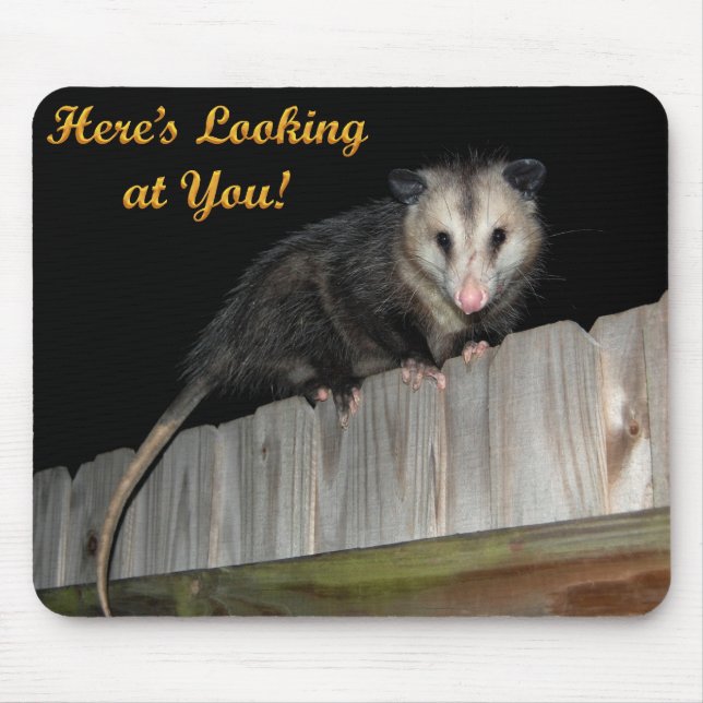Here's looking at you...... mouse pad (Front)