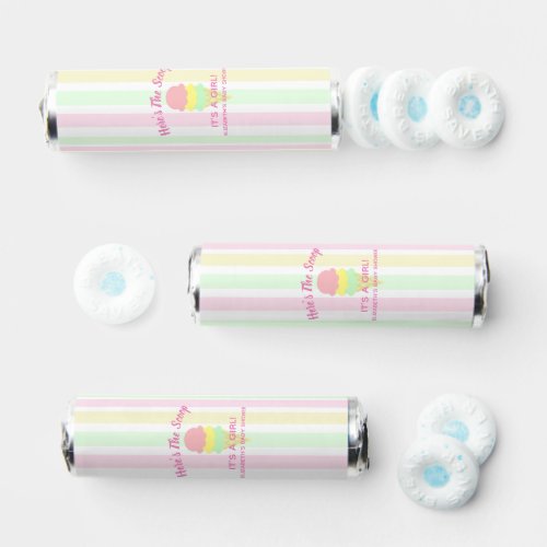 Heres The Scoop Ice Cream Summer Baby Shower Breath Savers Mints