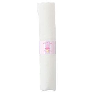 Here's The Scoop Ice Cream Summer Baby Shower Napkin Bands