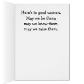 Here's to Women Cards (Inside (Right))