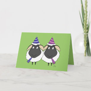 Here's Two Ewe Congratulations Card