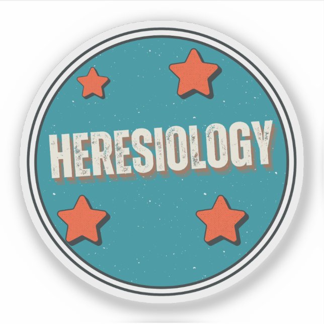 Heresiology Sticker (Front)