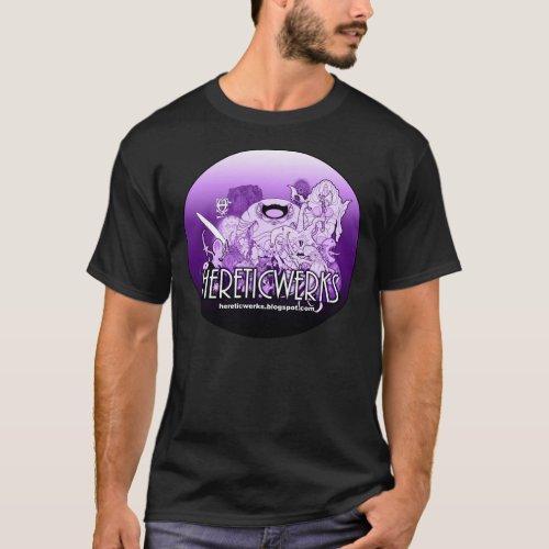 Hereticwerks 2014 Logo_Shirt round T_Shirt