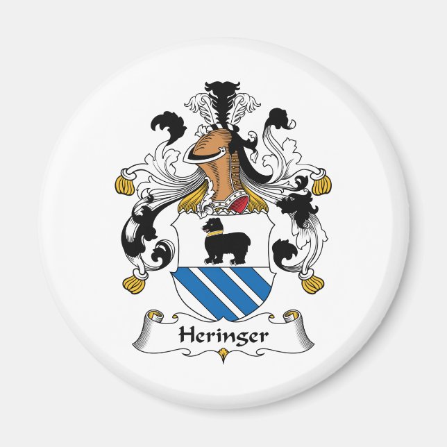 Heringer Family Crest Magnet (Front)