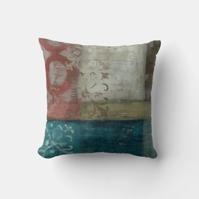 Heritage Abstract I Throw Pillow (Front)