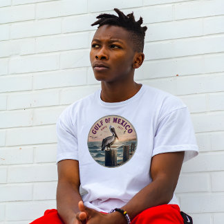 Heritage Badge Gulf of Mexico White T-Shirt