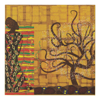 Heritage in Gold – Klimt Inspired Art Faux Canvas Print