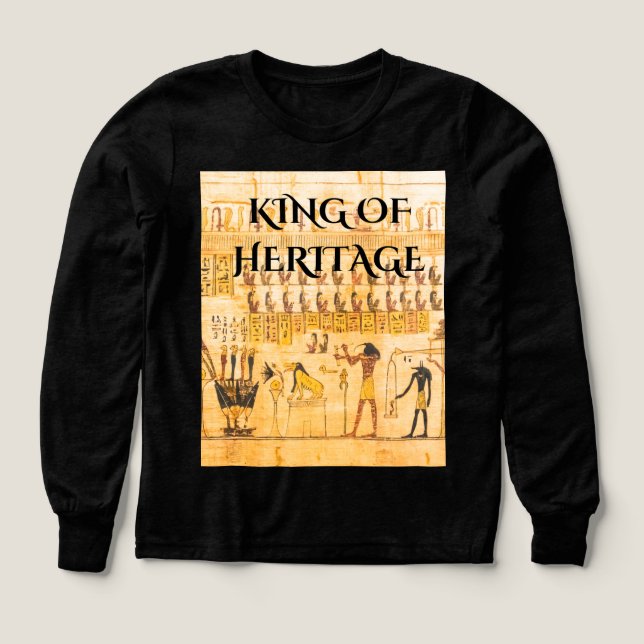 Heritage Inspired Egyptian Tee (Design Front)