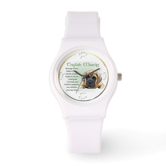 Heritage of Love English Mastiff Watch (Front)