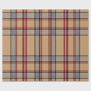 Heritage Plaid Wrapping Paper