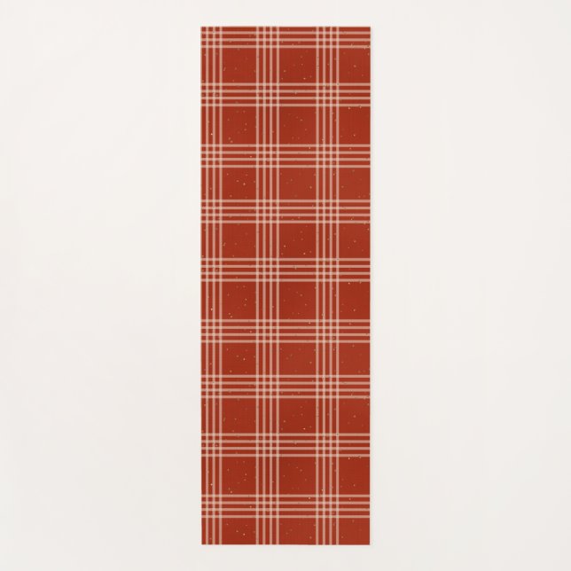 Heritage Plaid Yoga Mat (Front)