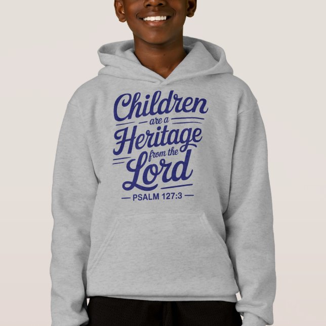 Heritage Pride Kids Hoodie Design (Front)