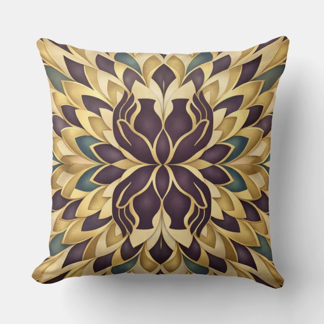 Heritage Radiant Throw Pillow (Front)
