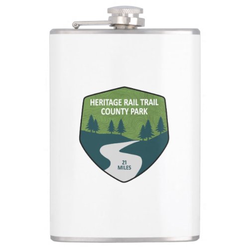 Heritage Rail Trail County Park Flask