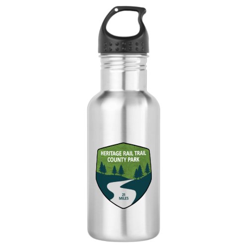 Heritage Rail Trail County Park Stainless Steel Water Bottle