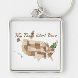 Heritage Roots Keychain