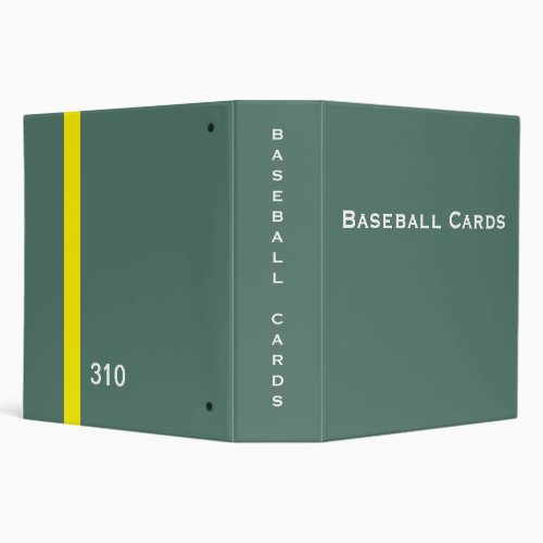 Heritage Style Baseball Card Binder