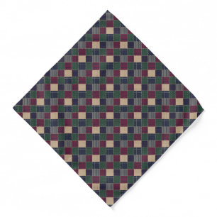 Heritage Tartan Patchwork Pocket Square Bandana