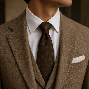 Heritage Wild Turkey Woodland Neck Tie