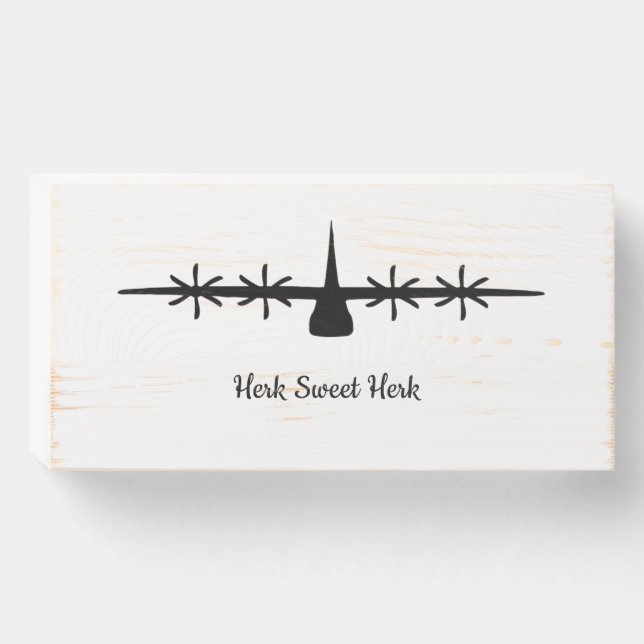 Herk sweet Herk home sign (Front Horizontal)