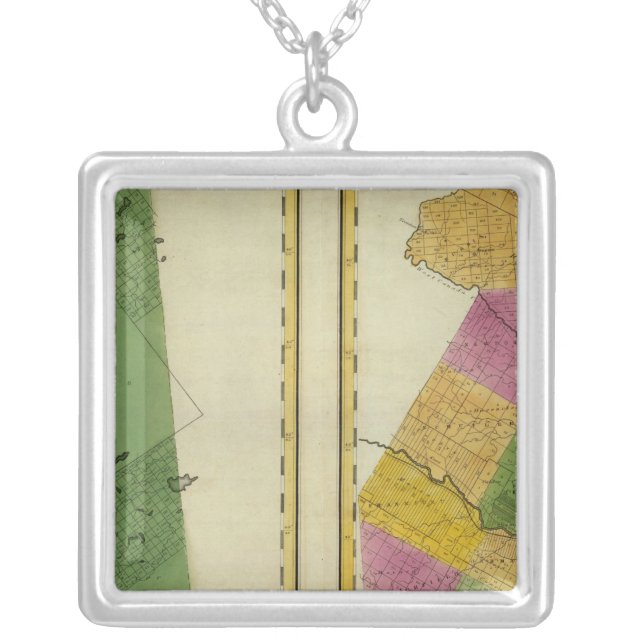 Herkimer County Silver Plated Necklace (Front)