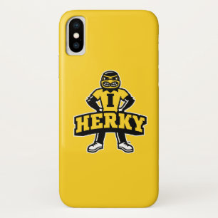 Herky Iowa Mascot iPhone X Case