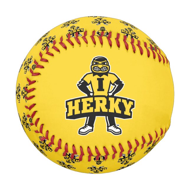 Herky Mascot Baseball (Front Left)