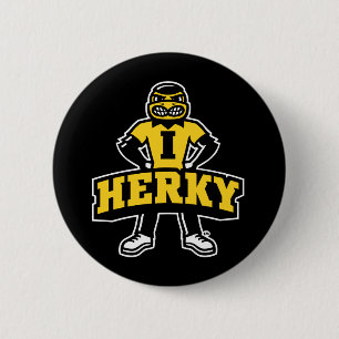 Herky Mascot Button