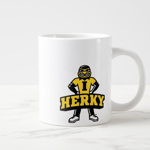 Herky Mascot Giant Coffee Mug