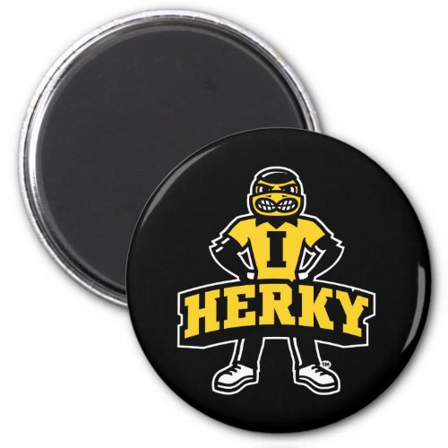 Herky Mascot Magnet