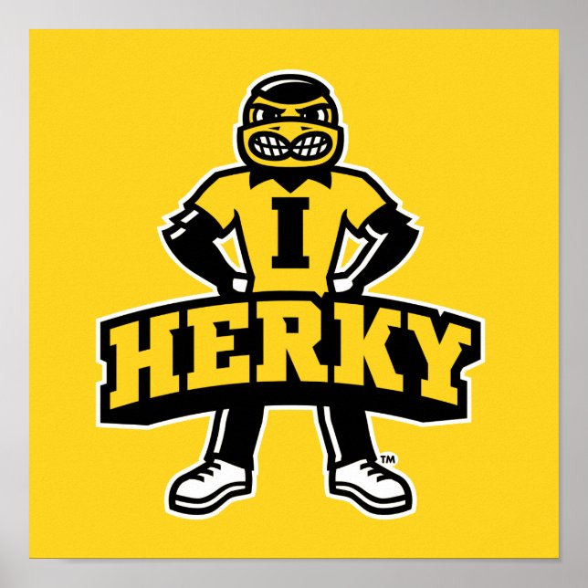 Herky Mascot Poster (Front)