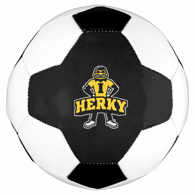 Herky Mascot Soccer Ball (Front)