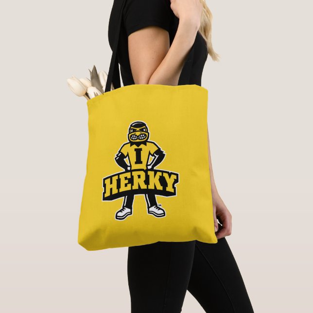 Herky Mascot Tote Bag (Close Up)