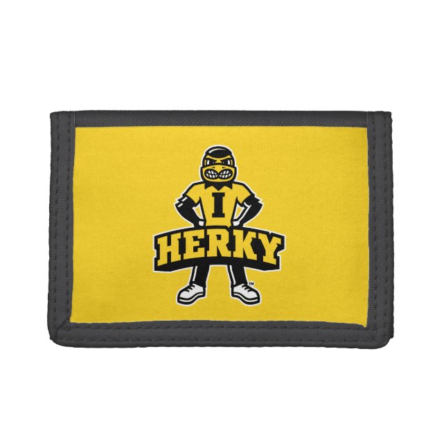 Herky Mascot Trifold Wallet (Front)