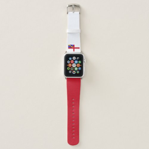 Herm flag  apple watch band