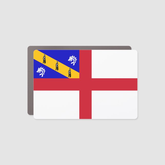 Herm Flag Car Magnet (Front)